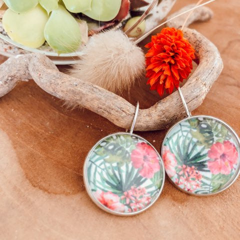 Boucles d'oreilles collection "Tropicale"