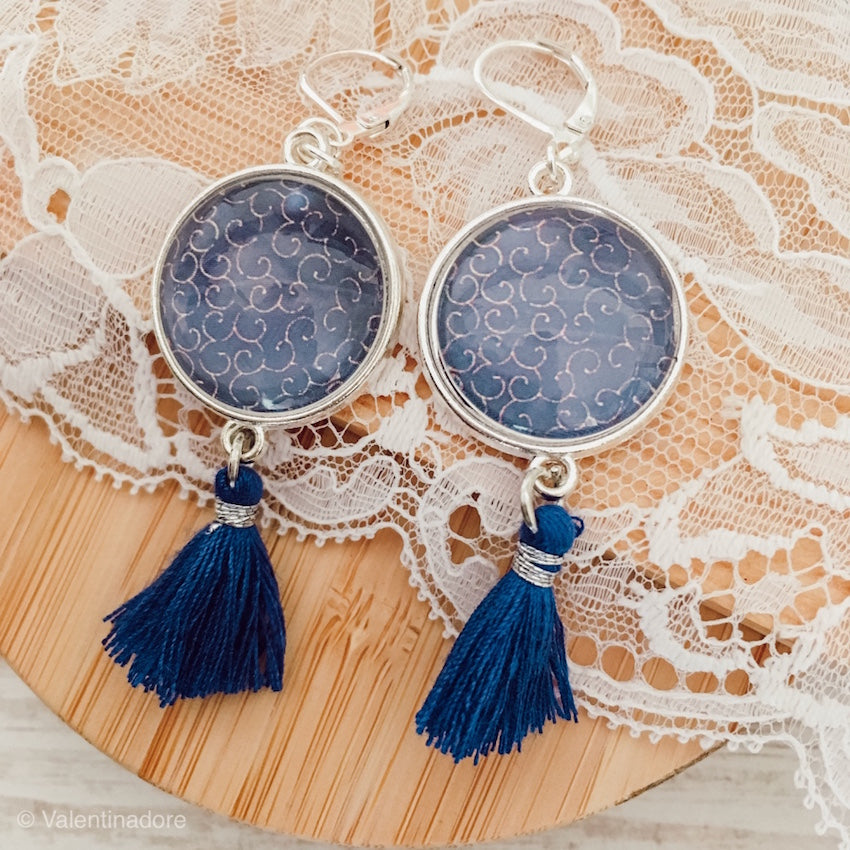 Boucles bohèmes collection "Out of the blue"