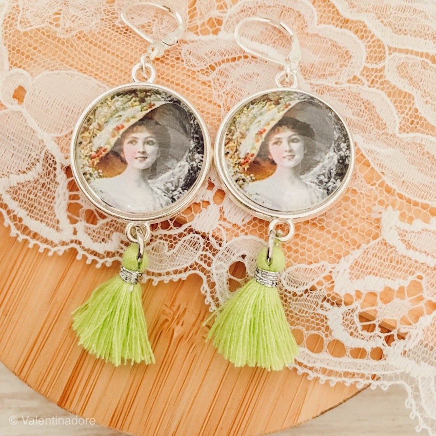 Boucles bohèmes collection "Portraits"